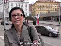 MILF with glasses fucking hard