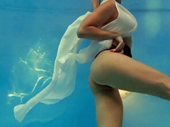 Russian smoking hot porn pro kitten Anastasia Ocean underwater