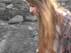 Sucer une bite, Brunette brune, Petite amie, Poilue, Branlette thaïlandaise, Masturbation, Chatte, Nénés