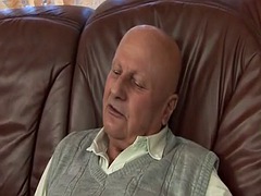 Grosser schwanz, Grosse titten, Blondine, Geile alte tussi, Spermaladung, Hardcore, Reif, Milf