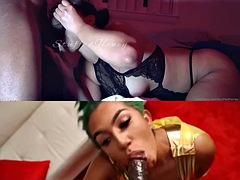 Amateur, Asiático, Verga grande, Negro, Mamada, Ébano, Interracial