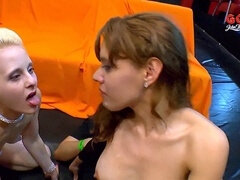 Mamada, Bukkake, Semen en la boca, Corridas, Corridas faciales, Grupo, Sexo duro, Besar