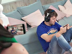 アナル, デカ尻, カップル, 目瞪口呆, 彼女, 下着, おもらし, ストッキング