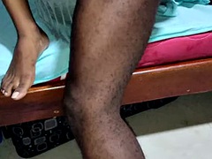 Grosser schwanz, Schwarz, Schwarz, Indisch, Dürr