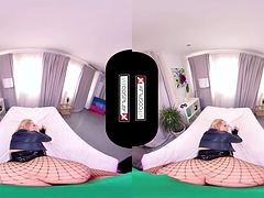 Dreidimensional, Blondine, Blasen, Pov, Realität