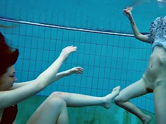 美女, ビキニ, ブロンド, フェティッシュ, プール, ポルノスター, ロシア人, オッパイの