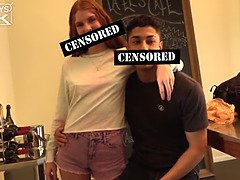 Amerikanisch, Hochschule, Süss, Küssen, Realität, Rotschopf, Schlampe, Jungendliche (18+)