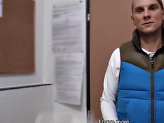 Leie, In den arsch, Spermaladung, Europäisch, Schwul, Pov, Dürr