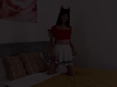 Monika Layne Little Devil Teen Porn Video