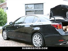 Bondage, Plantureuse, Domination, Faciale, Hd, Rousse roux, Rugueux, Attachée