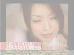 Exotic Japanese whore Risa Kasumi in Best JAV clip
