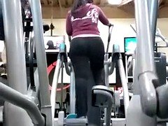 Enthousiasteling, Kont, Dik, Flashing, Sportzaal, Latijnse vrouw, Moeder die ik wil neuken, Bekijker