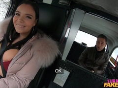 Sofia Lee's Anal Gaping on the Backseat