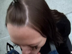 Минет, Брюнетки, Застукали, Чешки, Европейки, Секс без цензуры, Деньги, На природе