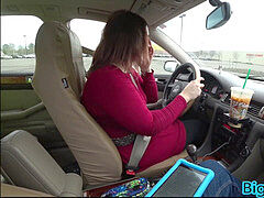 フェラチオ, 車, アウトドア, 公共, フェラする