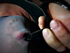 Bondage discipline sadomasochisme, Voeten, Fetisj, Voeten fetish, Moeder die ik wil neuken, Moeder, Nylonstof, Slaaf