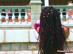 Bondage domination sadisme masochisme, Domination, Noir ébène, Fétiche, Hard, Interracial, Petite femme, Esclave