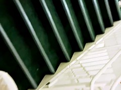 Enthousiasteling, Zwart, Pijpbeurt, Zwart, Interraciaal, Openbaar, Zuigen, Bekijker