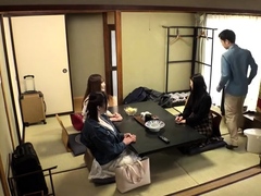 Asiático, Japonés, Ducha, Trio