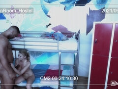 Rubia, Bukkake, Polla, Europeo, Sexo duro, Hotel, Interracial, Realidad