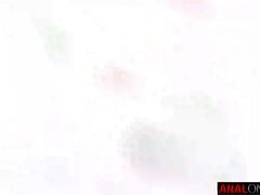 Big cock, deep anal creampie, big ass