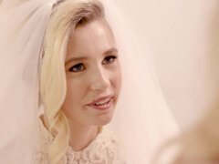 デカパイ, カップル, ドレス, 家族, なめる, 熟年, ティーン, 結婚式