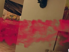 Amerikanisch, Grosse titten, Familie, Lesbisch, Orgasmus, Muschi, Flotter dreier, Titten