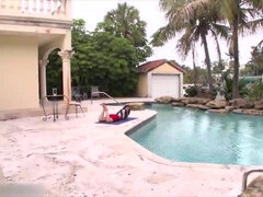 Enthousiasteling, Anaal, Kont, Kont, Strand, Grote kont, Grote mammen, Latijnse vrouw