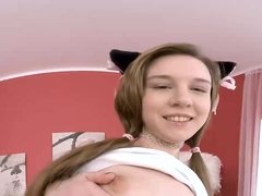 Brunette brune, Hd, Masturbation, Pov, Réalité, Rasée, Solo, Nénés