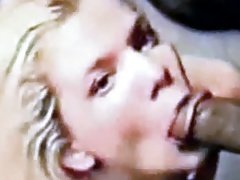 80's Blonde Housewife is a BBC Slut
