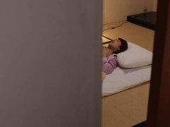 アジア人, ビッチ, チン, 手コキする, 日本人, 熟年, オマンコ, フェラする