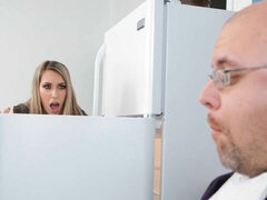 Arsch, Blondine, Hundestellung, Brille, Büro, Sekretärin, Dürr, Jungendliche (18+)