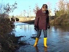 Botas, Látex, Latex
