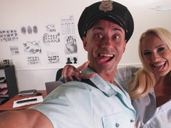 美女, 舞台裏, デカ尻, ブロンド, 巨乳な, チェコ, 毛深い, ポルノスター