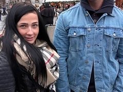 Two hot European angels are enjoying dirty random sex