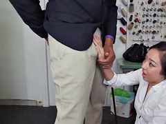 Asiatisch, Schwarz, Blasen, Braunhaarige, Schwanz, Zierlich, Ablutschen, Titten