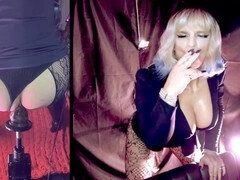 Grosse bite, Noire, Queue, Gode, Érotique, Transsexuelle, Fumer, Jouets