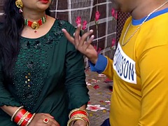 Desi Pari Bhabhi fucked by Devar on birthday talking Hindi