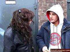 Old Dutch Whore Fucks For Food