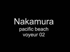 Amateur, Plage, Nue  à poil, Public, Voyeur