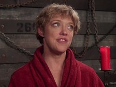 In den arsch, Sadomasochismus, Elektrisch, Gesichtssitzen, Weibliche domination, Bestrafung, Sklave, Hintern versohlen