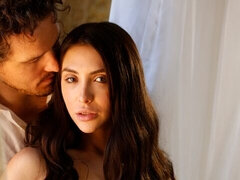 ベッドルーム, デカチン, フェラチオ, 茶髪の, 自然山雀, ガリガリ, ティーン, オッパイの