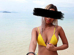 Пляж, На природе, На публике