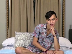 Intense Jerking Session With Slim Twink