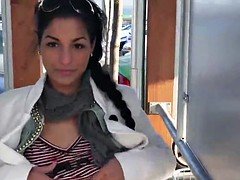Amateur, Nana, Brunette brune, Queue, Hard, Petite femme, Nénés