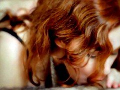 Exciting Beautiful Redhead MILF Blowjob