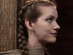 美女, 緊縛, チン, 小柄, 剃毛