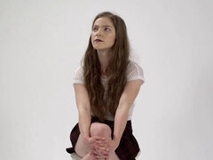 Grosse bite, Sucer une bite, En gros plan de très près, Tir de sperme, Grossier, Faciale, Hongroise, Interracial