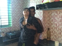 Home Alone Step Siblings Kitchen Fuck - Desi Indian Girl Big Ass Doggy Style