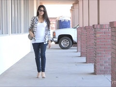 Nahaufnahme, Extrem, Massage, Masturbation, Orgasmus, Öffentlich, Solo